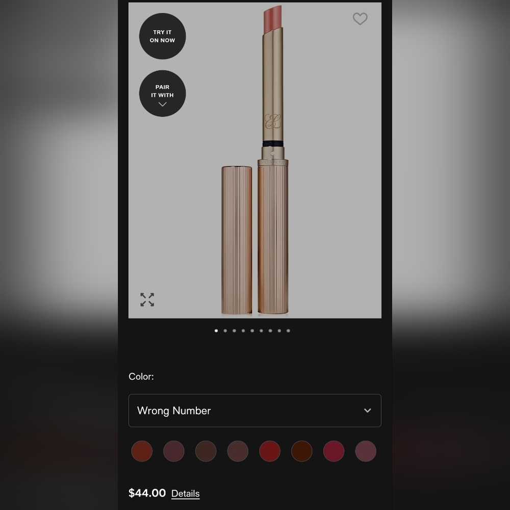 Estee Lauder Pure Color Lipstick in Wrong Number 903